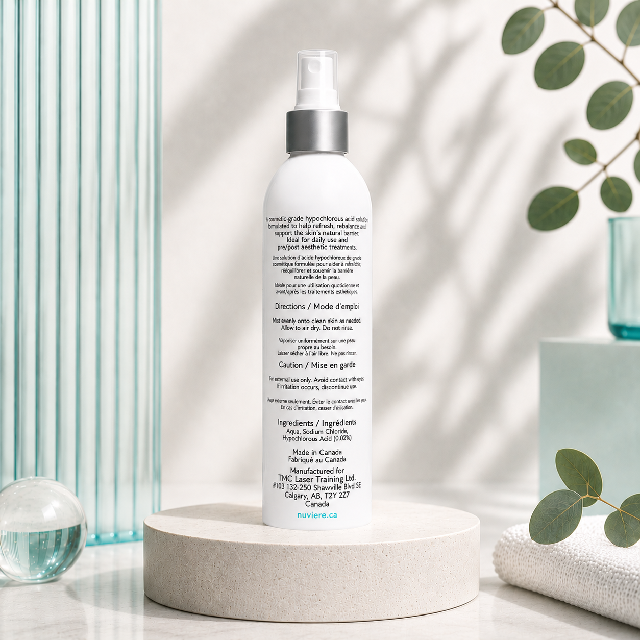 CalmMist - Hypochlorous Acid Skincare Spray – 8 oz